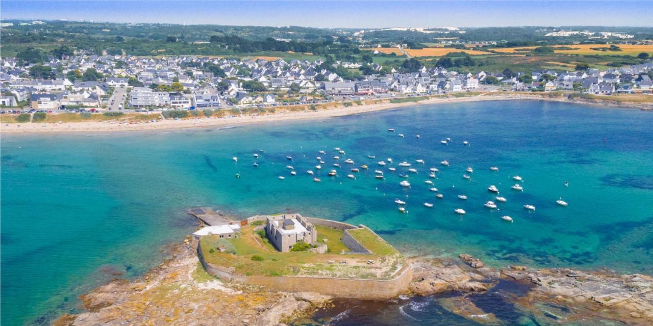 Le Phare Ouest - 80 M De La Mer - Vue Ocean Sur Le Balcon - Entierement Renove - Internet Haut Debit - Nouveau Ploemeur Eksteriør billede
